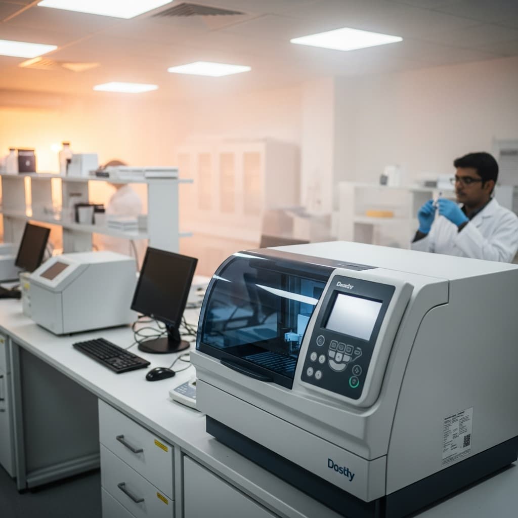 State-of-the-art lab analyzer at Prakruthi